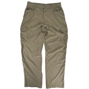 Patagonia VTG Cargo Pants Men's 33 Khaki 100% Nylon Hiking Trekking #55380F5